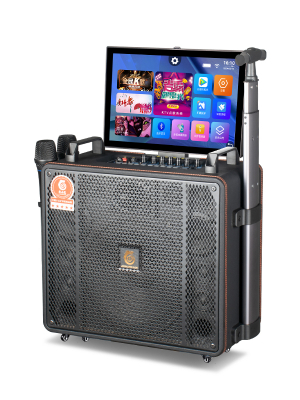 爵士龍F(tuán)5便攜式視頻音響廣場(chǎng)舞K歌音箱